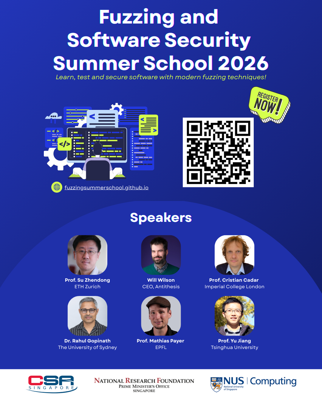 Fuzzing Summer School 2026 Poster